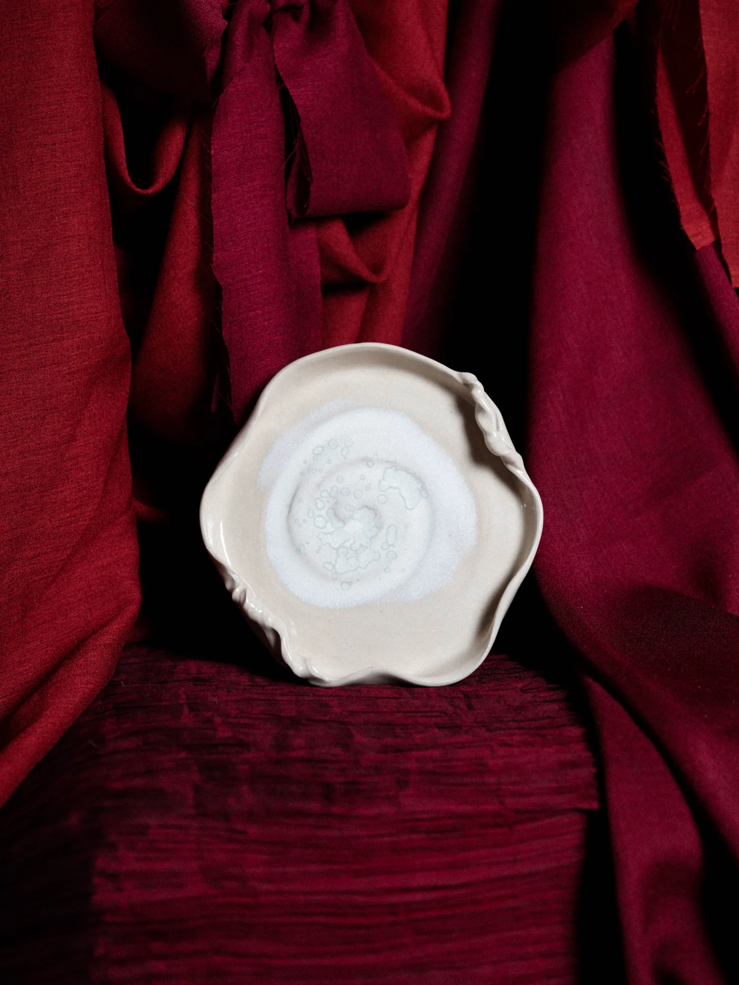 Cloud Side Plate (Patterned)